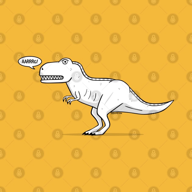 Cartoon Tyrannosaurus Rex by Siegeworks