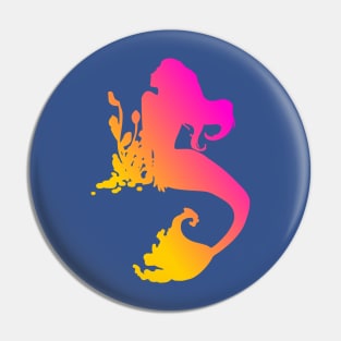 Basking Mermaid Pin