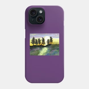 Southern Pine Sunset Phone Case