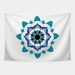 January Mandala Tapestry