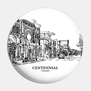 Centennial - Colorado Pin