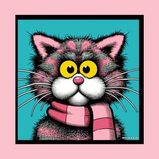 Pink Cat T-Shirt