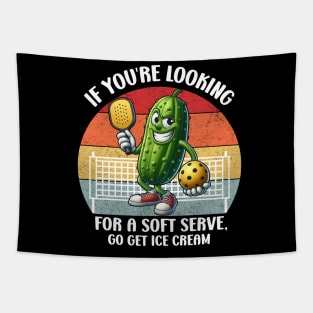 Funny Pickleball player gift,Racquetball Players Paddleball Sports Lover Tapestry