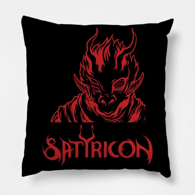 Satyricon demon Pillow by Sasaku