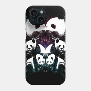 PANDA COLLIDE Phone Case