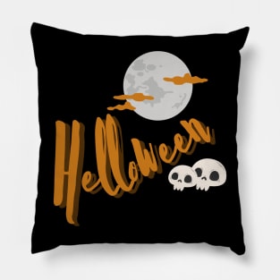 Helloween moon Pillow