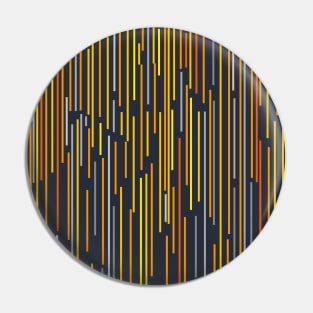 Stripes Pattern - Earth Color Pin