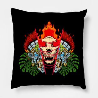 Tiki Mask 8.1 Pillow