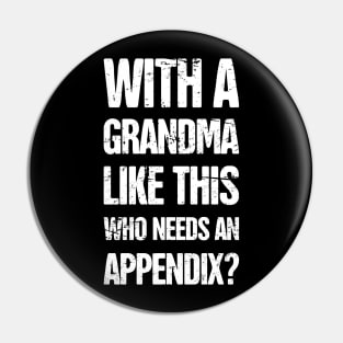 Funny Appendicitis Surgery Gift  - Appendix Pin