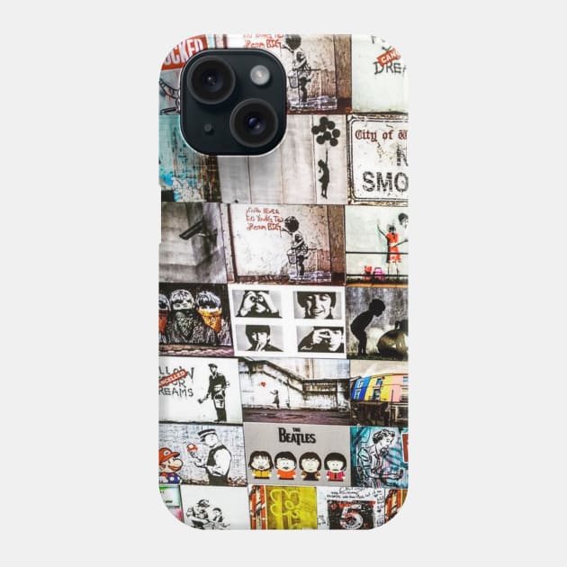 Amsterdam Stickers Phone Case by GRKiT