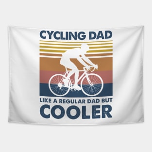 Cycling Dad Vintage Gift Father's Day Tapestry