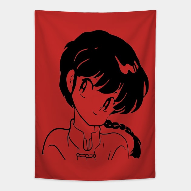 Ranma 1/2 Tapestry by OtakuPapercraft