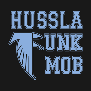 Husslafunk Mob Fermi Blue Style T-Shirt