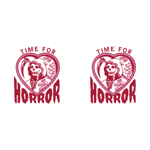 Time for Horror by NobleTeeShop