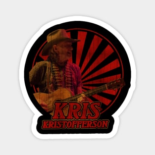 Retro Vintage Classic Kris Kristofferson Magnet