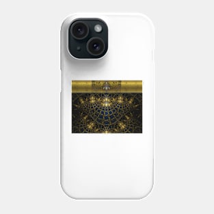 Golden Circuitry Phone Case