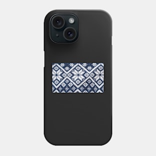 Retro Nordic Jersey Pattern Phone Case