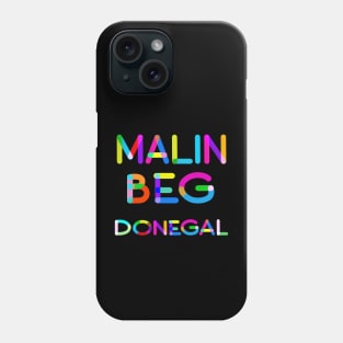 Colorful Malin Beg at Silver Strand Donegal Ireland Phone Case