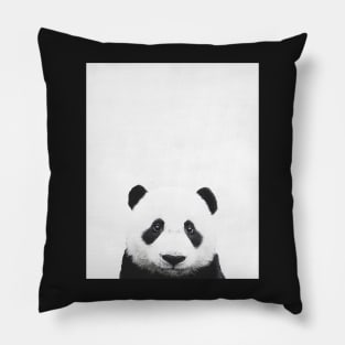 Baby Panda, Nursery, Animal, Kids room, Modern art, Wall decor Pillow