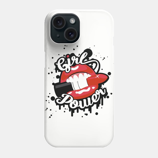 girl power Phone Case by Theblackberry