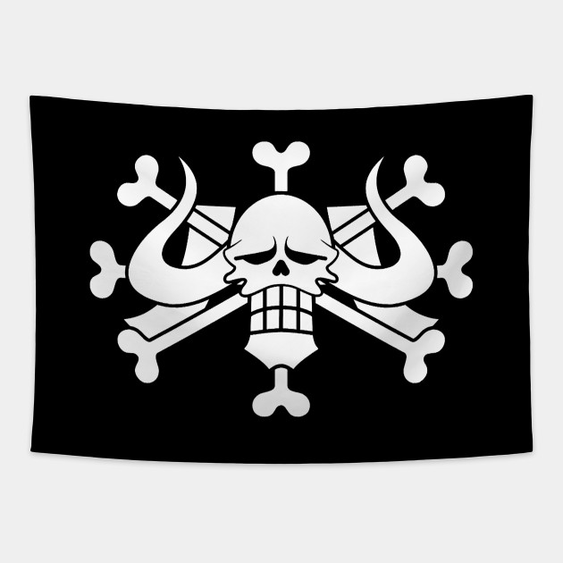 Kaido Jolly Roger One Piece Tapestry Teepublic