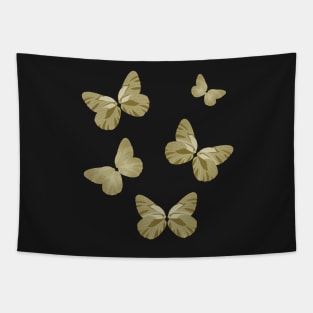 Vintage butterflies stickers Tapestry