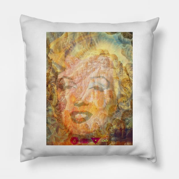 Marilyn Budda Pillow by jlhead