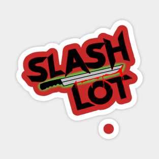 Slash Lot Logo Magnet