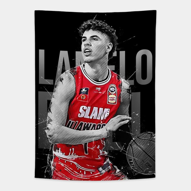 LaMelo Ball Tapestry by Creativedy Stuff