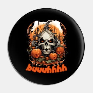 Buuhhhh-Halloween Haunt Pin