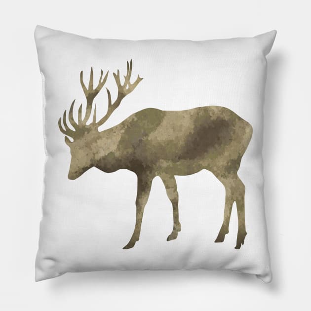 Atacs AU Stag Pillow by hiwez