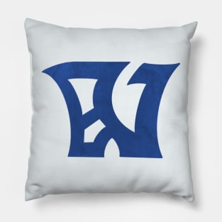 Wayward Blue Jays Logo (Blue) Pillow