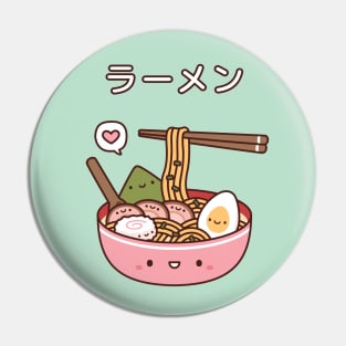 Cute Japanese Ramen Noodles Pin