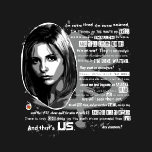 Buffy speech T-Shirt