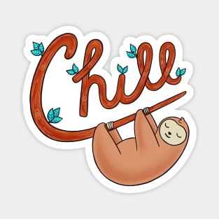 Sloth Chill Magnet