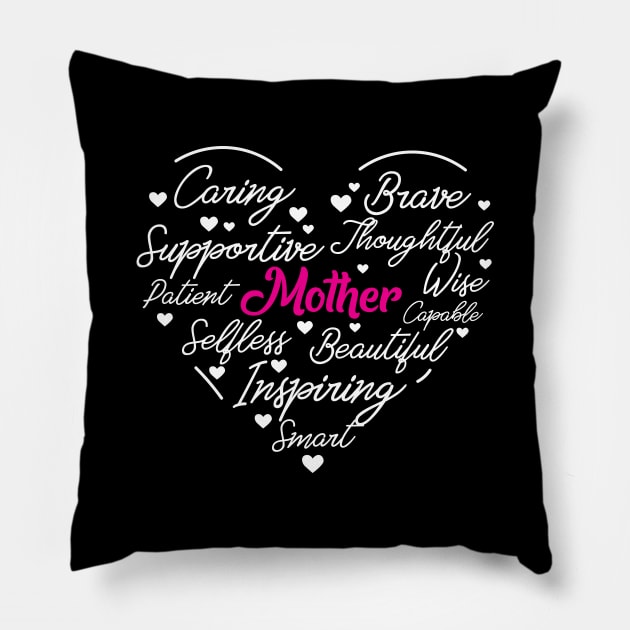 Mothers Day Funny Mother Definition Pillow by FrancisDouglasOfficial