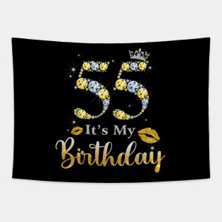 It's My 55th Birthday Tapestry