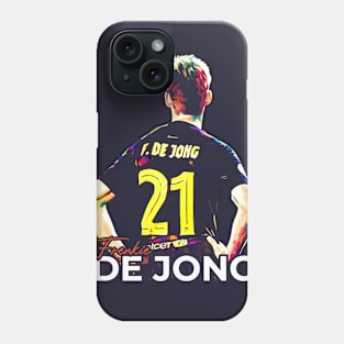 Frenkie De Jong Pop Art Phone Case