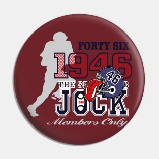 1946 Jock , Super bowl Pin