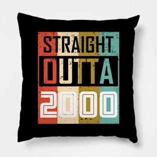 Straight Outta 2000 Pillow