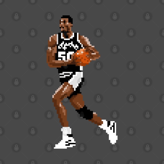 David Robinson Pixel Dribble by qiangdade