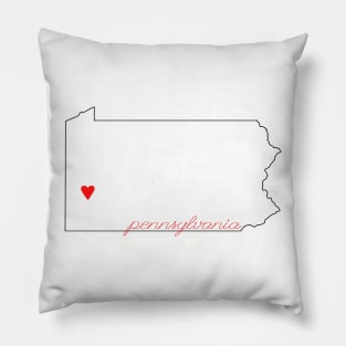 Pittsburgh PA Pillow