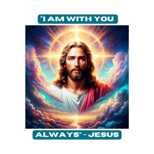 "I am with you always" - Jesus T-Shirt