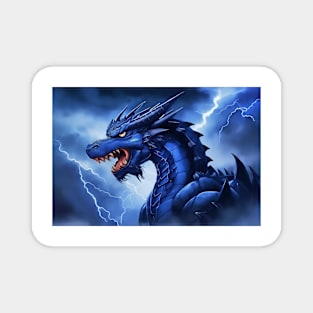 Blue Dragon Magnet