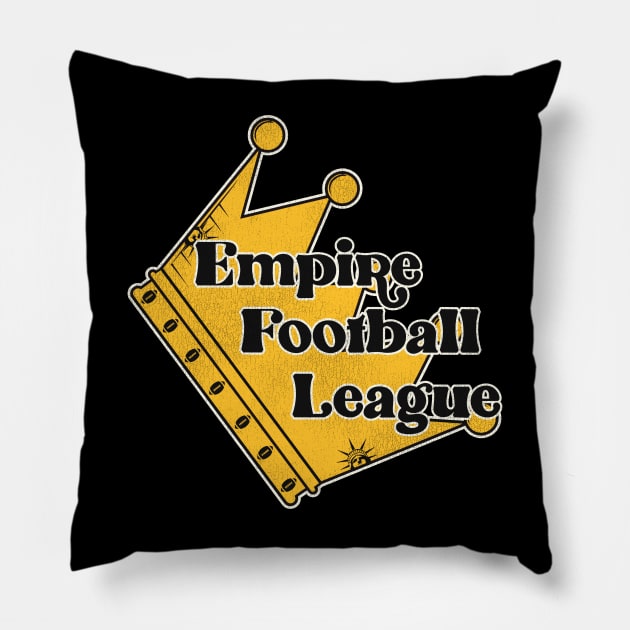 Defunct Empire Football League Pillow by Defunctland