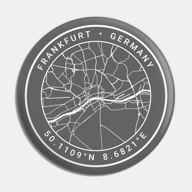 Frankfurt Map Pin by Ryan-Cox