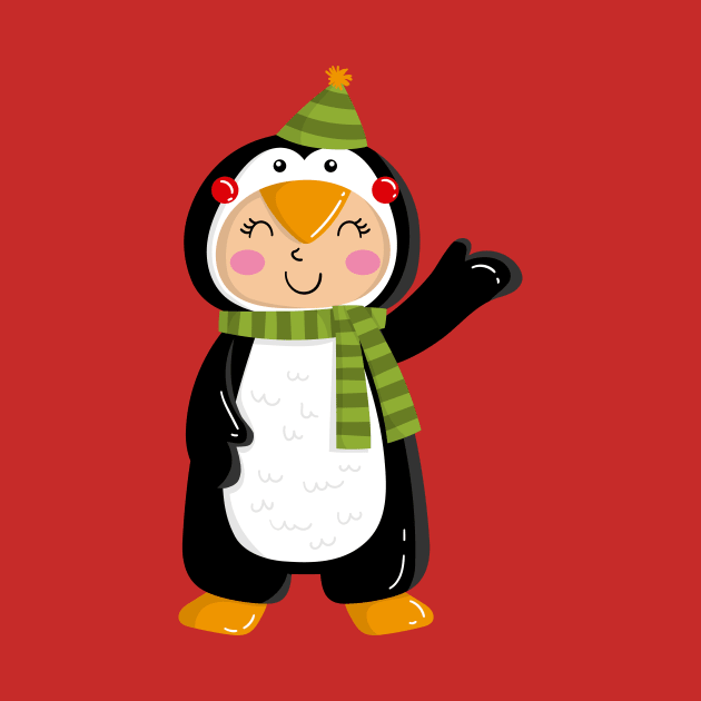 Penguin costume by JoanaJuheLaju1