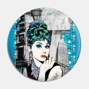 Audrey punked and smoking Pin