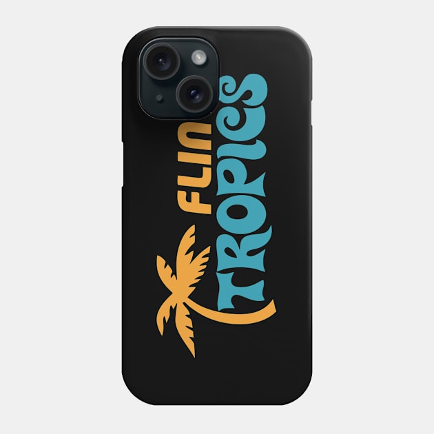 Flint Tropics Phone Case by The Moon Child