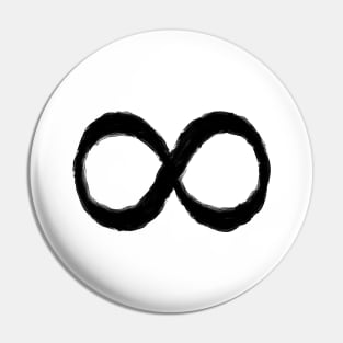 INFINITY SYMBOL IN OIL Pin